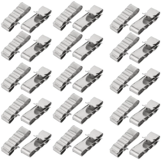 30 piezas vehículo de remolque marco de remolque abrazaderas de cable bastidor de remolque