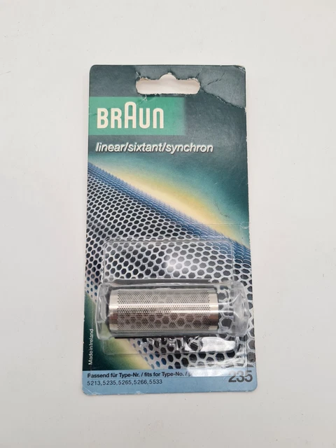 Original Scherfolie 235 BRAUN Sixtant Linear Synchron 5213 5235 5265 5266 5533