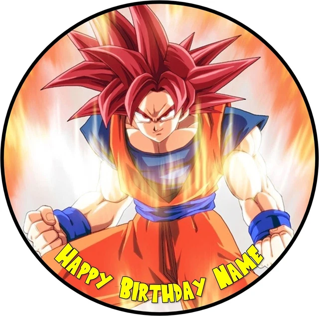 Dragon Ball Edible Cake Topper Personalised Image Birthday Party - View #3