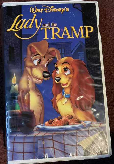 Walt Disney Masterpiece Lady and the Tramp (VHS, 1998, Clam Shell) Vintage