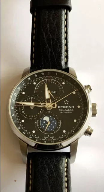 MONTRE ETERNA TANGAROA Automatique Homme Suisse 2948.41.41 Bleu nuit EUR 2.000 00 PicClick FR