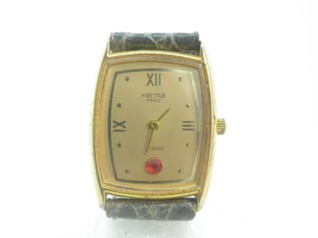 Precioso Reloj Vintage Para Dama Herma Años 80 Funciona Lote Watches