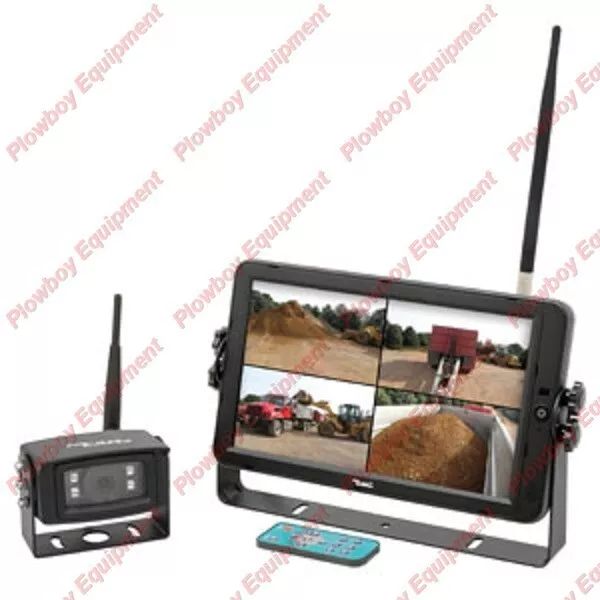 10" HD QUAD Wireless CabCAM Camera Kit for Tractor Combine Forage Harvester Farm