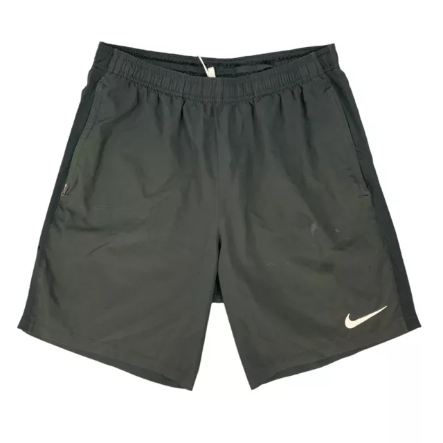 Nike Soccer Shorts Mens L Large Black Academy 18 Football Training Drawstring