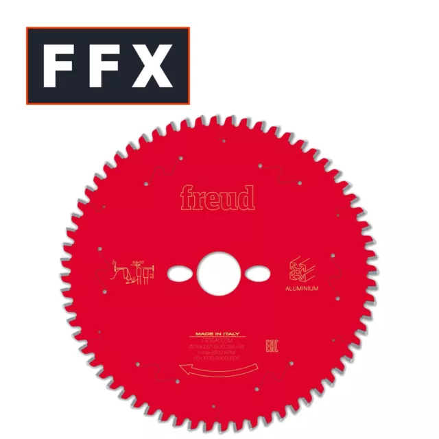 Freud F03FS09821 216mm x 30mm x 64T Aluminium Mitre Saw Blade