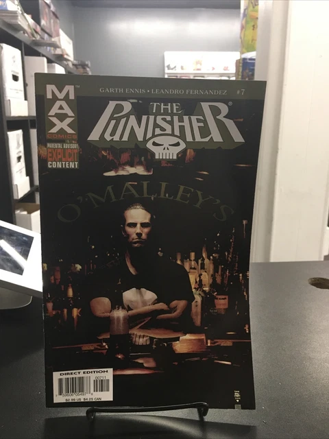 The Punisher #7 MAX, 4, 1st Print, Garth Ennis Story, 2004