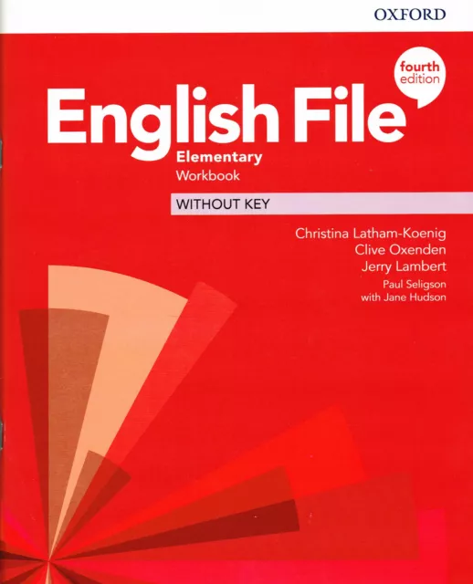 Oxford ENGLISH FILE 4TH EDITION Elementary WORKBOOK without Key @New@