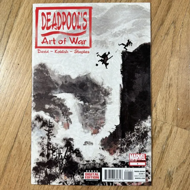 DEADPOOL'S ART OF WAR #1 Peter David Scott Koblish Marvel Comics 2014 NM 🗝️