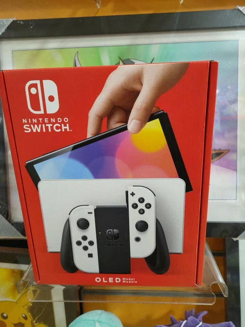 Nintendo Switch Modello OLED HEG-001 Console Portatile - 64GB - Bianco