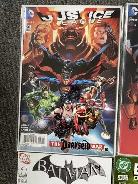 DC Comics Job Lot X 10 Comic Book Bundle Various Titles Batman Teen Titans 2