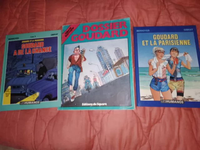 BD 3 albums de goudard/ berroyer :gibrat