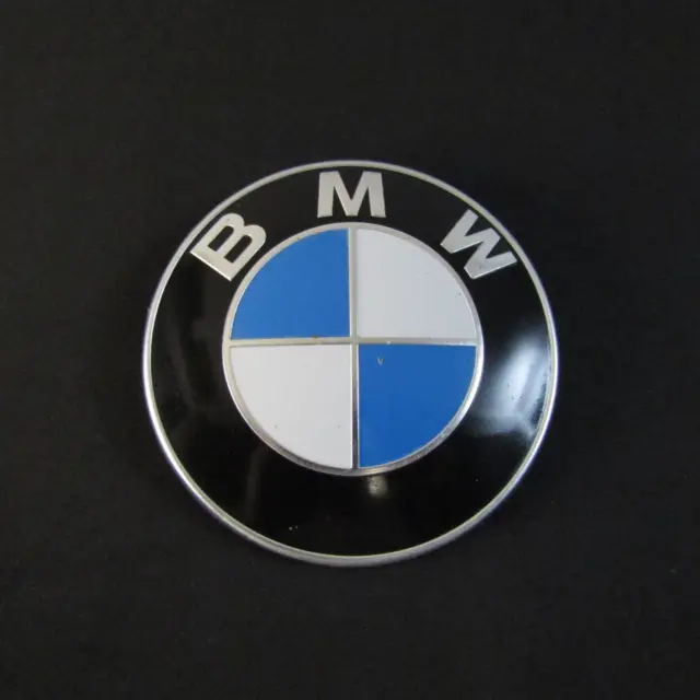 Original BMW Emblem Engine Hood 82mm 1er 3er E39 E46 8132375