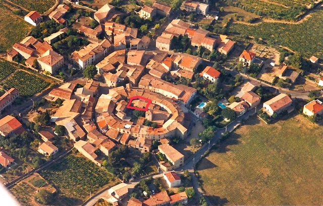 Maison de village à Aigne, minervois, Hérault. 2