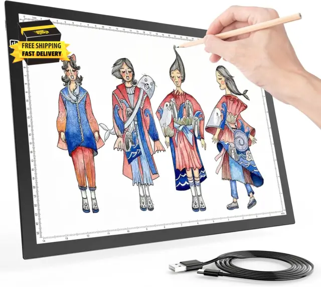 Big LED Tracing Light Pad A0 A1 A2 A3 A4 A5 Customized Size Best Gifts for  Kids, Students, Engineers, Doctors Sketching - China LED Tracing Light Pad,  Best Gifts