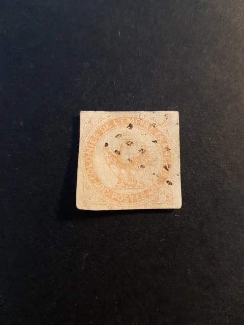 Timbre France Colonie Guadeloupe N°5 Oblitéré 1884