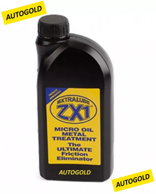 ADDITIVO OLIO ZX1 - 1 LITRO auto MOTORE CAMBIO STERZO diesel benzina Trattamento