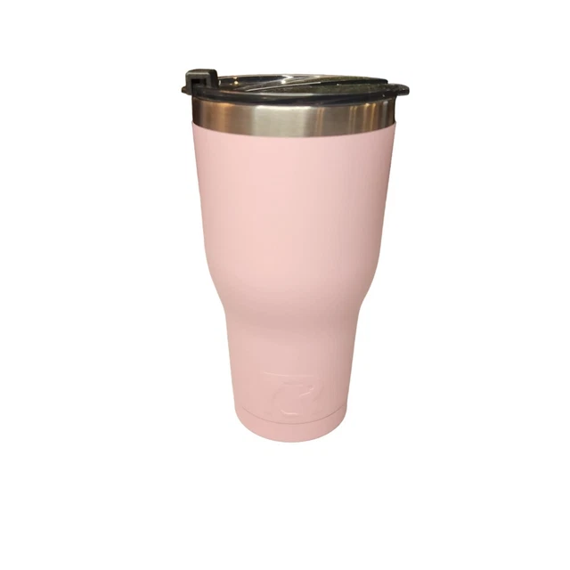 RTIC 30 oz Insulated Tumbler Stainless Steel Travel Mug W/ Lid - Flamingo