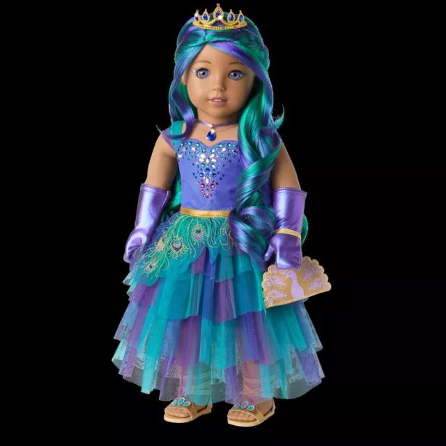 American Girl Sapphire Splendor Peacock Collector Doll 💙💜