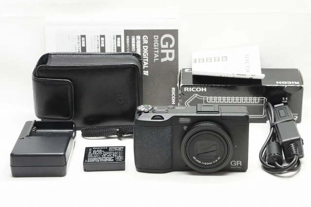 "EXCELLENT" RICOH GR DIGITAL IV 10.1MP Compact Digital Camera #231117d