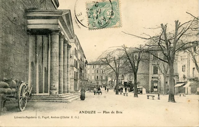 Carte Postale Le Gard / Anduze Plan De Brie