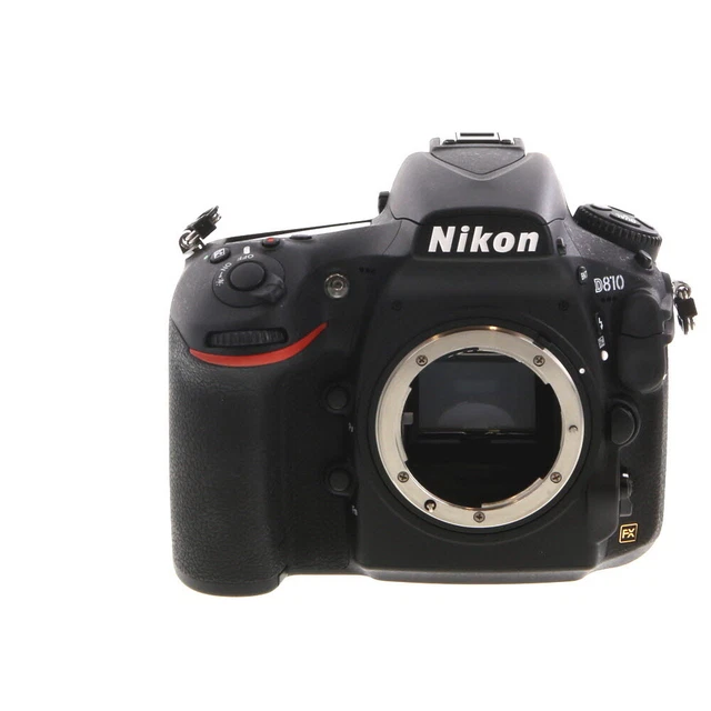 Nikon D810 Digital SLR Camera Body Autofocus (lens motor) {36 M/P}
