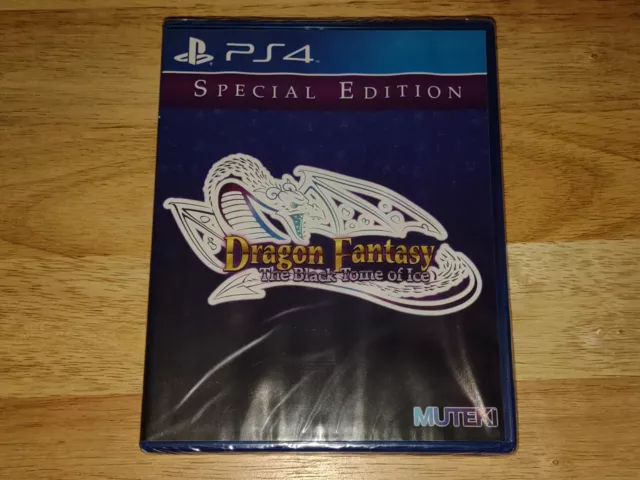 DRAGON FANTASY: THE BLACK TOME OF ICE  PS4 Limited Run Games New Sealed