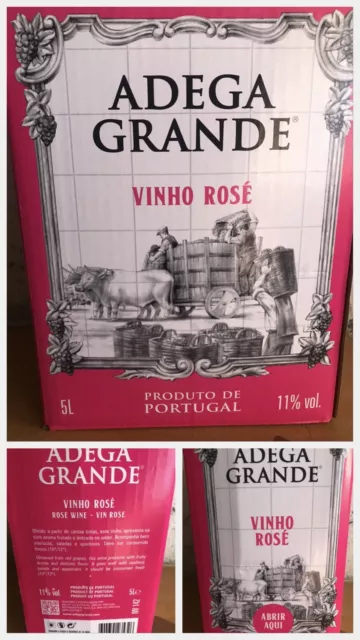 Rose Wein In Box 5 Liter Made In Portugal Ideal Zum Genießen Gekühlt