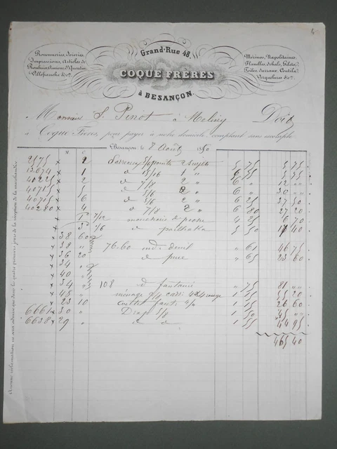 Ancienne Facture 1912 - Société Amandinoise De Faïencerie & Produits Réfractaires