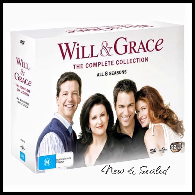 WILL & AND GRACE Complete Seasons Boxset Series 1 2 3 4 5 6 7 8 DVD BOX SET R4