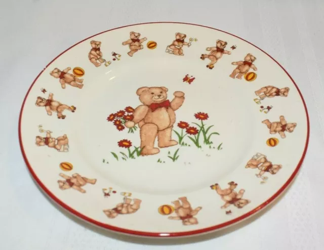 Mason's Ironstone Teddy Bears 7 Inch Plate 1984 Made in England