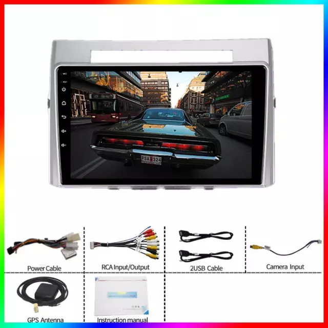 Für Toyota Corolla Verso 2003-2009 Radio GPS NAVI mit Carplay 9 "Android 11 32GB