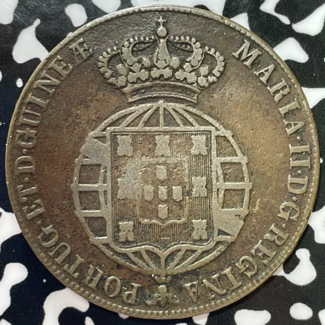1851 Angola 1/2 Macuta Half Macuta Lot#M6372