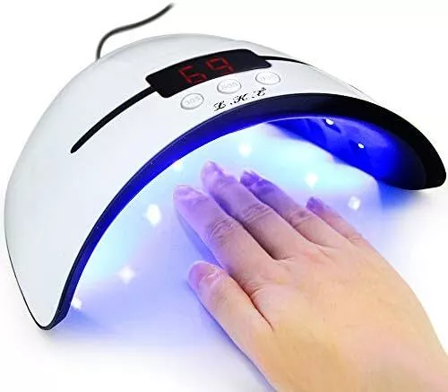 LED UV Nail Lamps for Gel Nail Polish Nail Dryer Curing Lamp with 3 Timers Auto