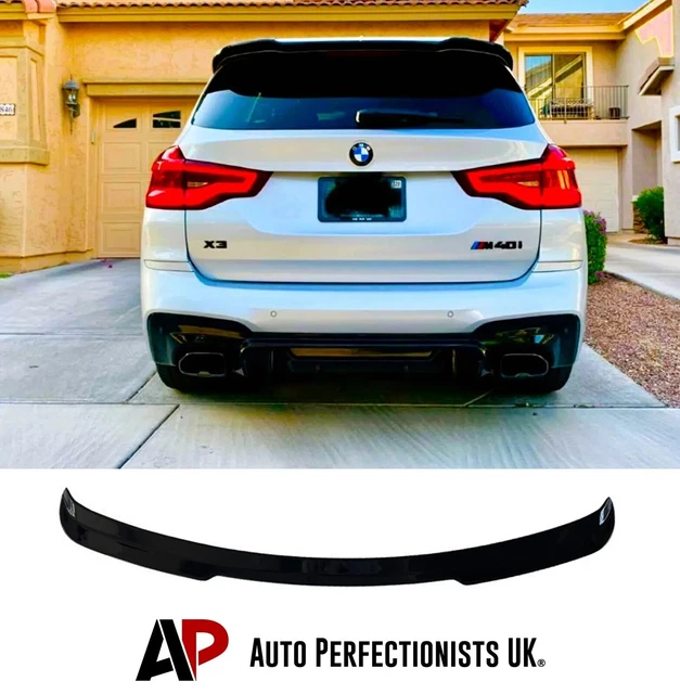 FOR BMW X3 X3M G01 Rear Gloss Black Roof Spoiler Wing M Sport ...