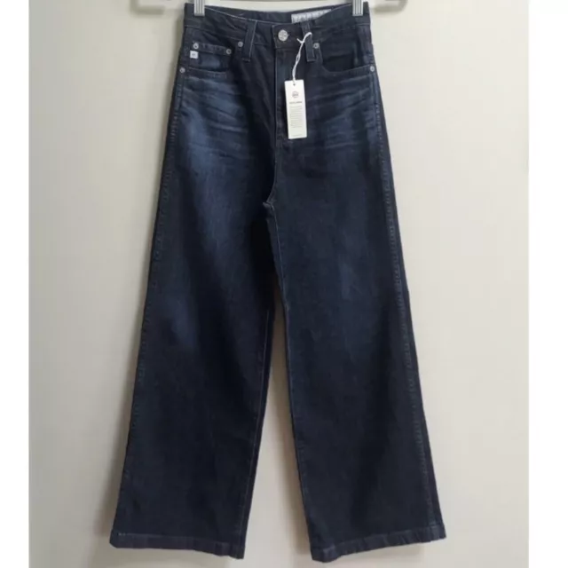 NWT AG Yvette High Rise Crop Flare Jeans