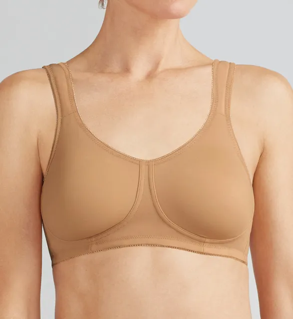 NEW WITH TAG Amoena Katy Non-wired Soft Cup Bra 43988 Sz 36D Color Cognac  £29.39 - PicClick UK