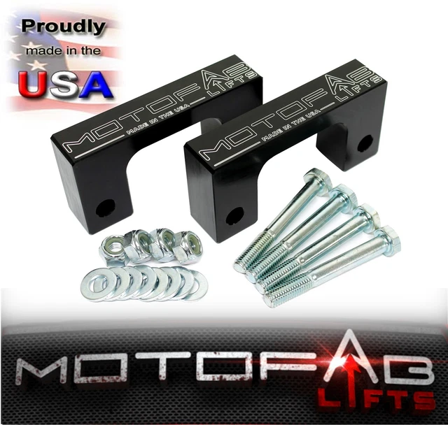 2& FRONT LEVELING lift kit for Chevy Silverado 20072024 GMC Sierra GM