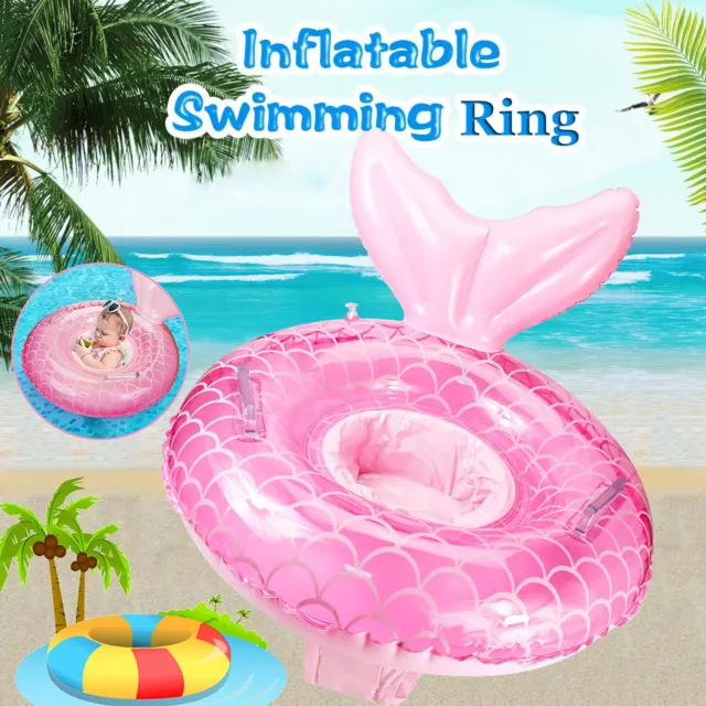 Baby Swimming Ring Float Cute Toddler Safety Floating Ring Inflatable Float Ring