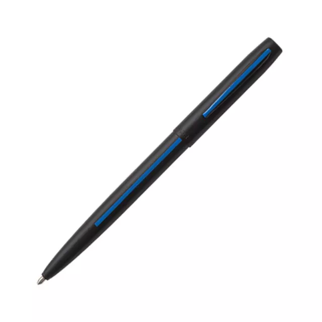 Fisher Space Pen CAP-O-MATIC Ballpoint Pen : POLICE / LAW MATTE BLACK : FM4BLEBL