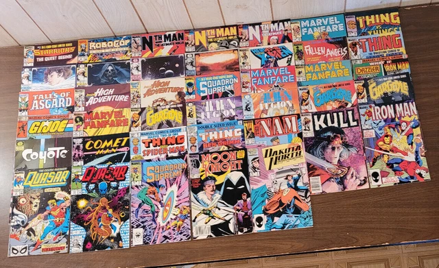 Marvel Comics Bronze and Copper Lot - 40 Books