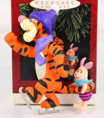 Hallmark Tigger And Piglet Skating 1993, The Winnie The Pooh Collection Ornament