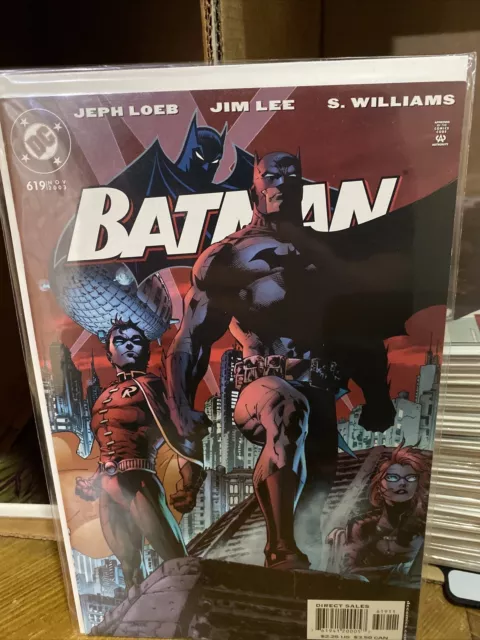 Batman #619 NM 1st Appearance of Hush in Costume Jim Lee Cover 2003 DC Comics