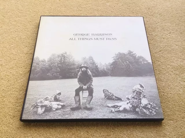 George Harrison All Things Must Pass UK 1st Pressing Original Vinyl STCH 639 EXC