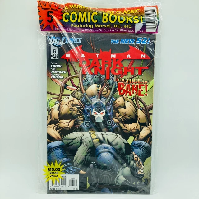 NEW Marvel and DC Comic Book Collector 5 Pack Batman Dark Knight 6 Batgirl 4