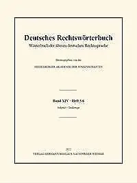 Deutsches Rechtswörterbuch | Buch | 9783662649428