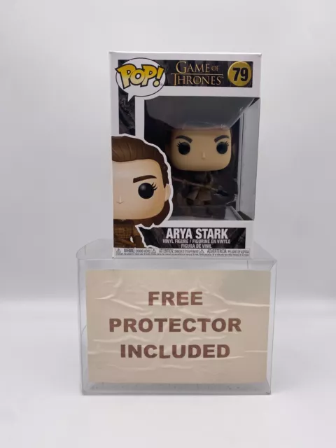 Funko Pop Arya Stark #79 Game of Thrones HBO TV Series Vinyl Figure w/ Protector