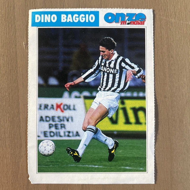 Lot 4 Cartes Juventus : Baggio, Ravanelli, Casiraghi – Rookies Onze Mondial – Collection