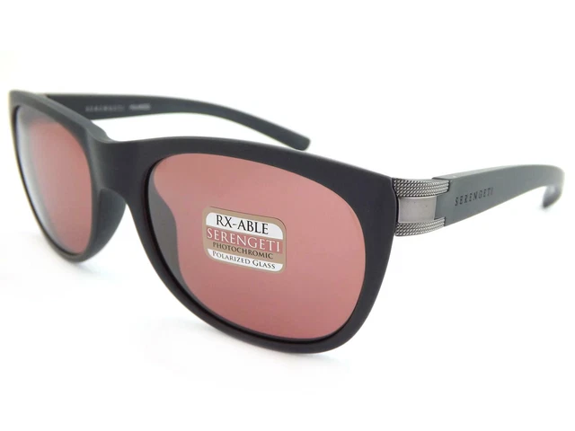 Serengeti Scala Satin Grey Gun Polar Photo Sedona Rose Sunglasses 8605 New Italy