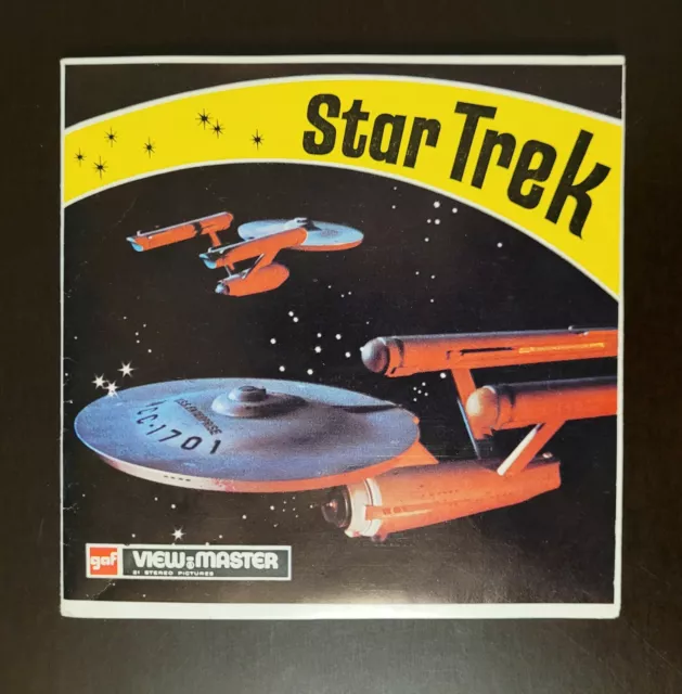 🎬Viewmaster 60's TV Serie🎬Star Trek "The Omega Glory"🎬View-Master Set Mint
