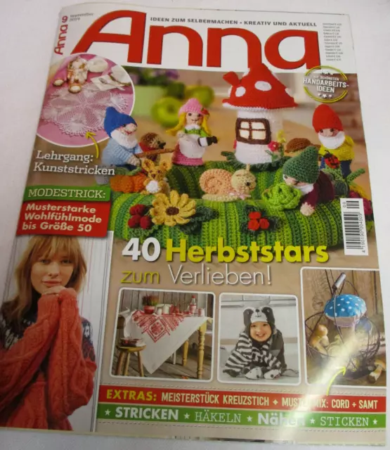ANNASep.2019 Ideen zum Selbermachen  Häkeln Stricken Nähen Handarbeiten